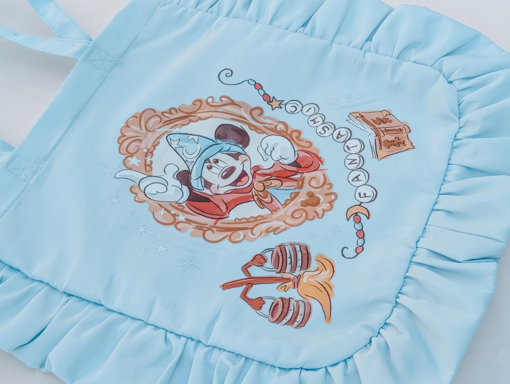 Sorcerer Mickey Frame Ruffle Tote