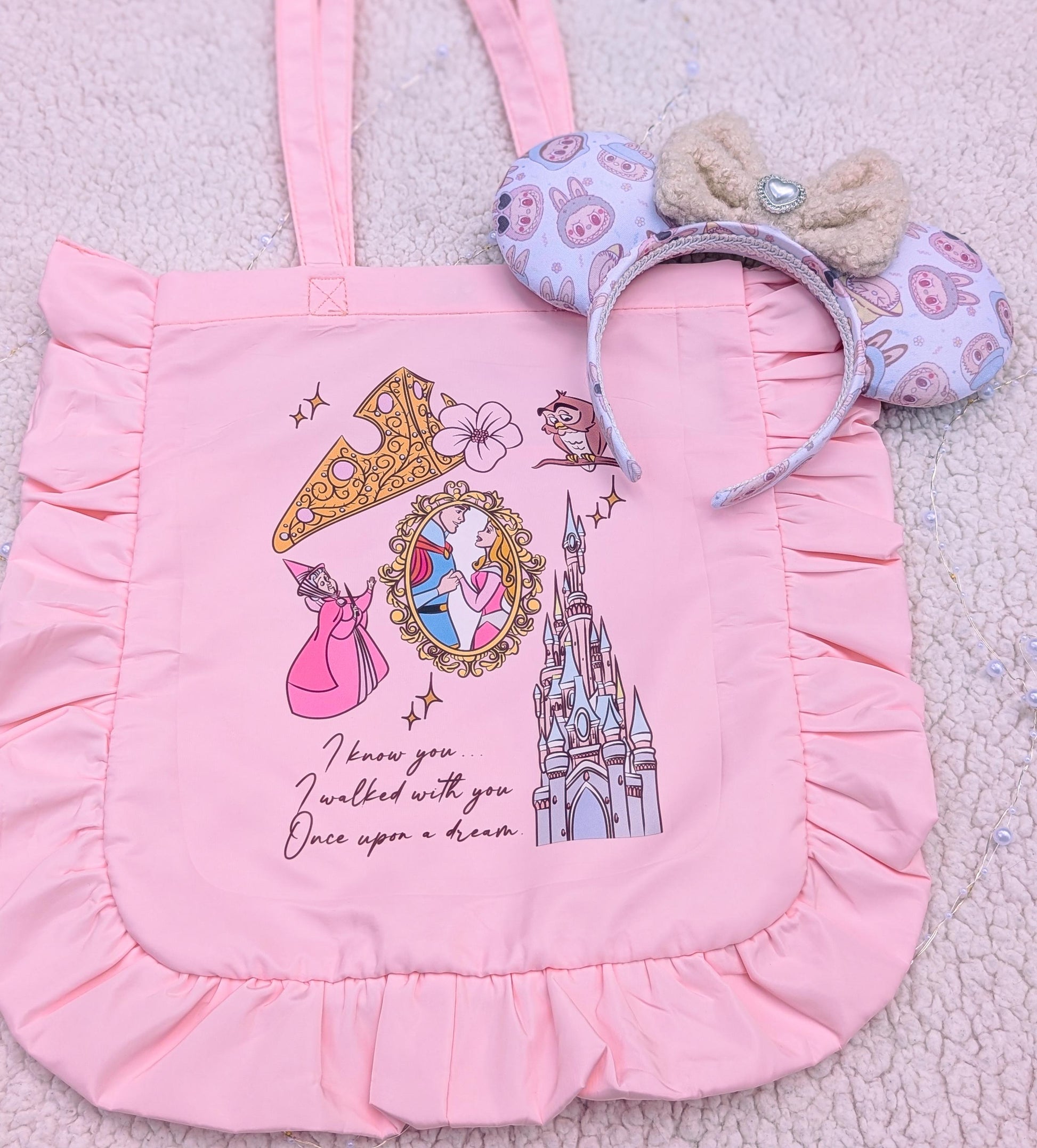 Make it Pink Ruffle Tote