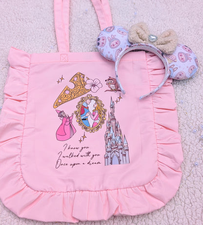 Make it Pink Ruffle Tote