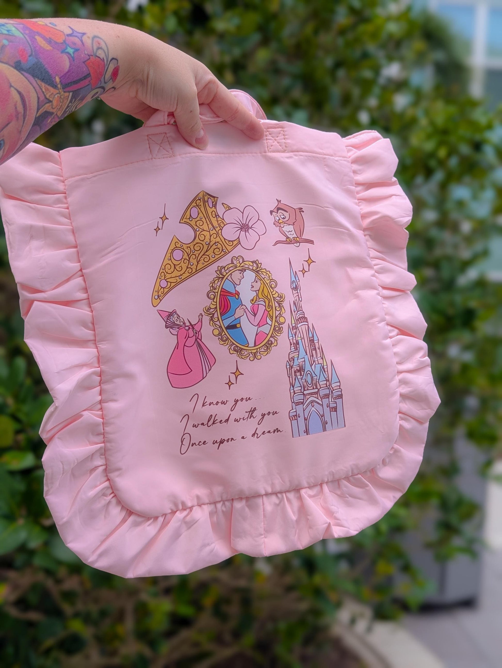 Make it Pink Ruffle Tote