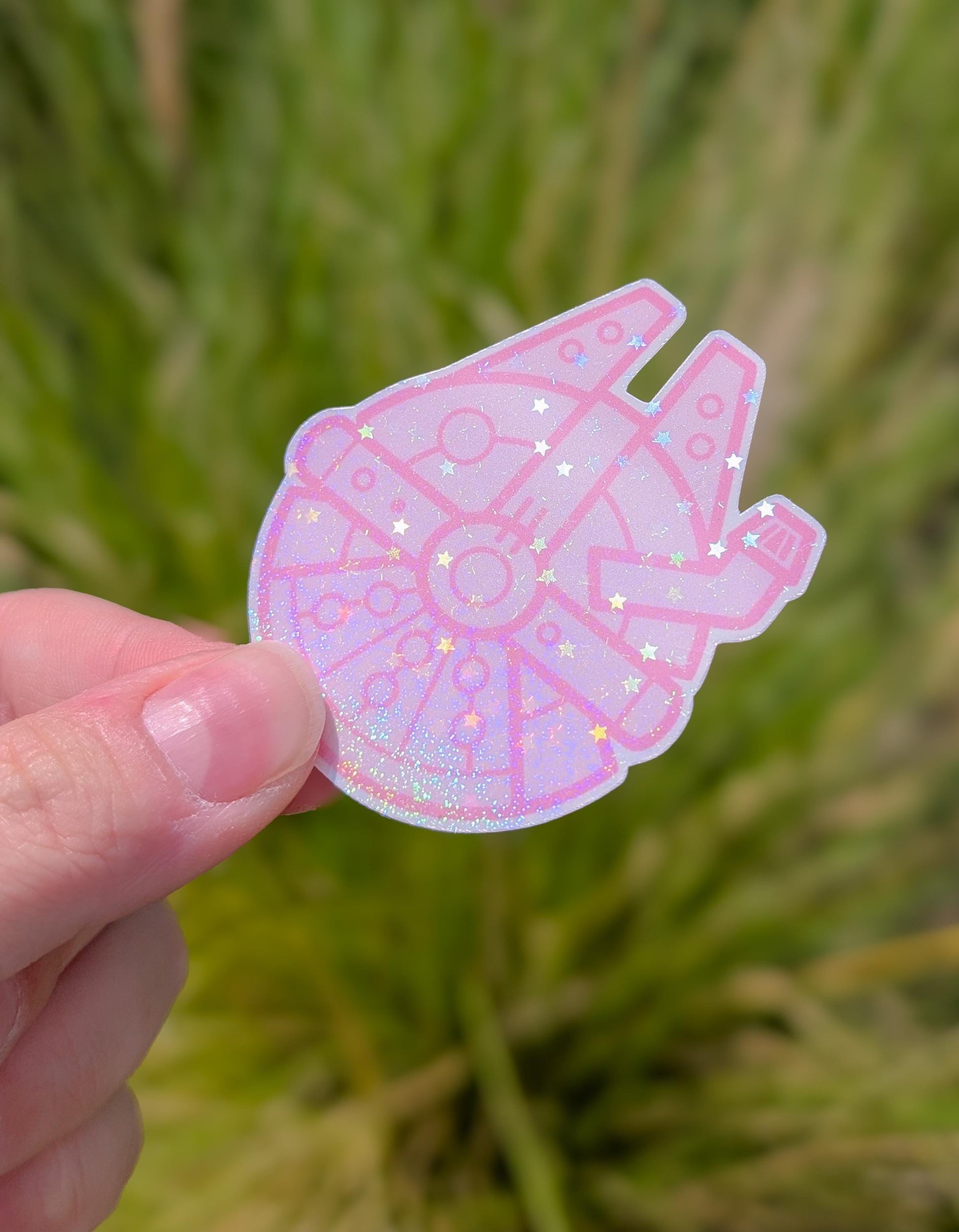 Pink Star Wars Millennium Falcon