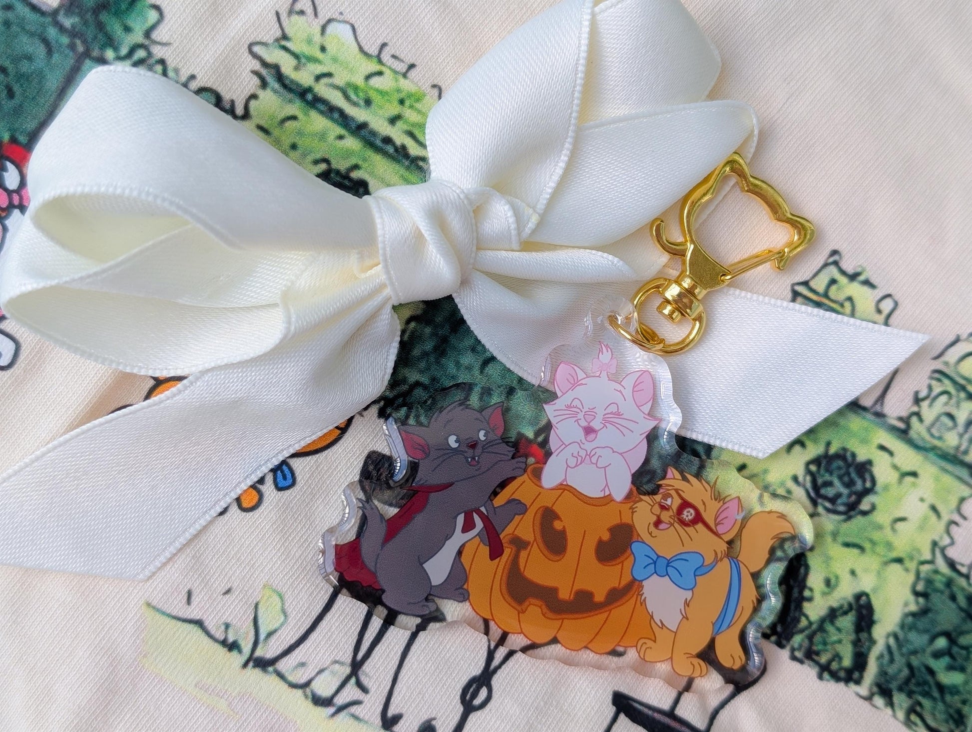 Boo Crew Kitties Keychain/Bag Charm