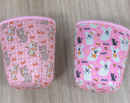 Cute and Creepy 16 oz cup sleeve